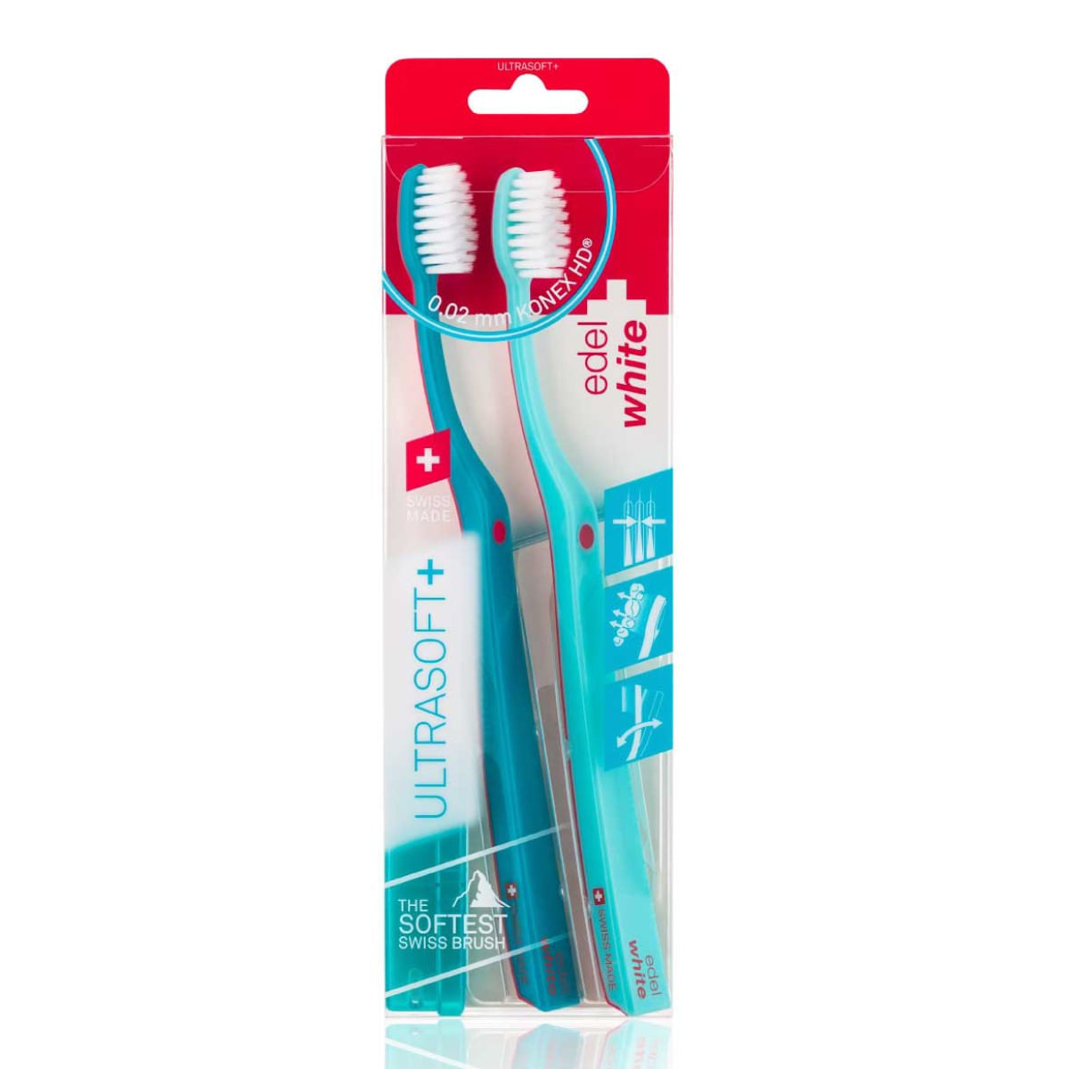 Escova Dental Flosserbrush UltraSoft Duo