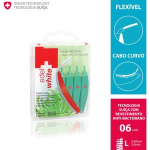 Escova Interdental Edel White 0,8mm