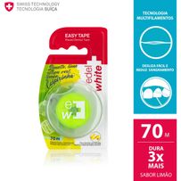 Fita Dental Edel White Encerada Limão Pl- 70m