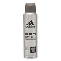 Desodorante Aerossol Antitranspirante Adidas Masculino Pro Invisible 150ml