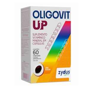 Suplemento Vitamínico Oligovit Up Zydus Nikkho 60 Cápsulas
