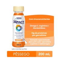 Nutrição Enteral e Oral Impact Pêssego 200ml
