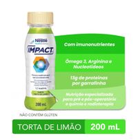 Nutrição Enteral e Oral Impact Torta de Limão 200ml