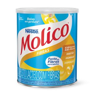 Leite em Pó Molico Fibras Lata 260g