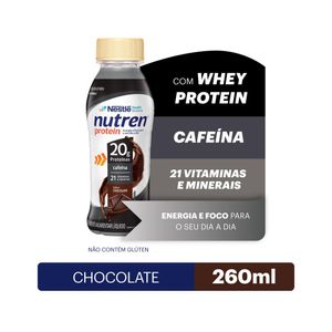 Suplemento Alimentar Nestlé Nutren Protein Chocolate 260ml
