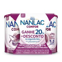 Fórmula Infantil Nanlac Comfor 1,6kg 2 Unidades De 800g Cada