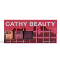 Kit Esmalte Cathy Beauty Chocodreamz Trio 3 Unidades de 9ml cada