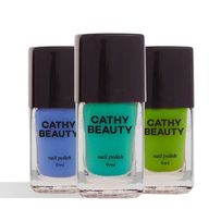 Kit Esmalte Cathy Beauty Normal is Boring Trio 3 Unidades de 9ml cada