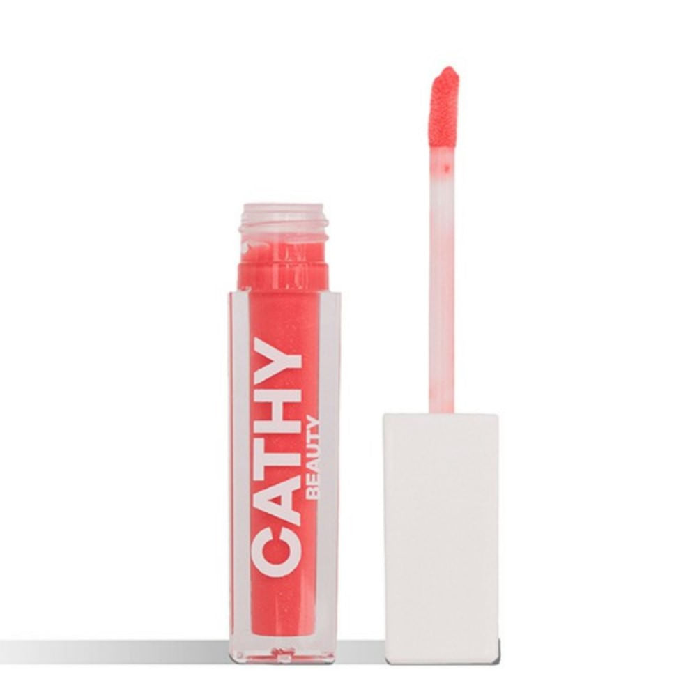 Gloss Labial Cathy Beauty Lippy Plump Cor Coral 5ml