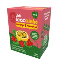 Chá Leãozinho Kids Morango e Maracujá 10 Sachês
