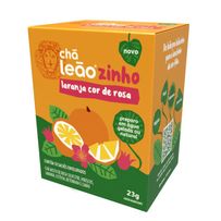Chá Leãozinho Kids Laranja de Rosa 10 Sachês