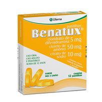 Benatux Cifarma Mel e Limão 12 Pastilhas