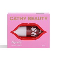 Gloss Labial Cathy Beauty Lipsie Cor So Pretty 5ml