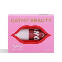 Gloss Labial Cathy Beauty Lipsie Cor Rosei 5ml