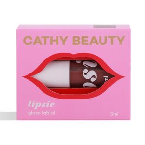 Gloss Labial Cathy Beauty Lipsie Cor Cappuccino 5ml