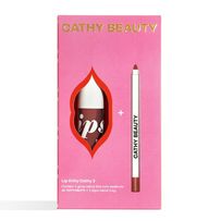 Kit Cathy Beauty Lip Kitty Cathy N°3 So Pretty Gloss Labial 5ml + Lápis Labial 1,4g