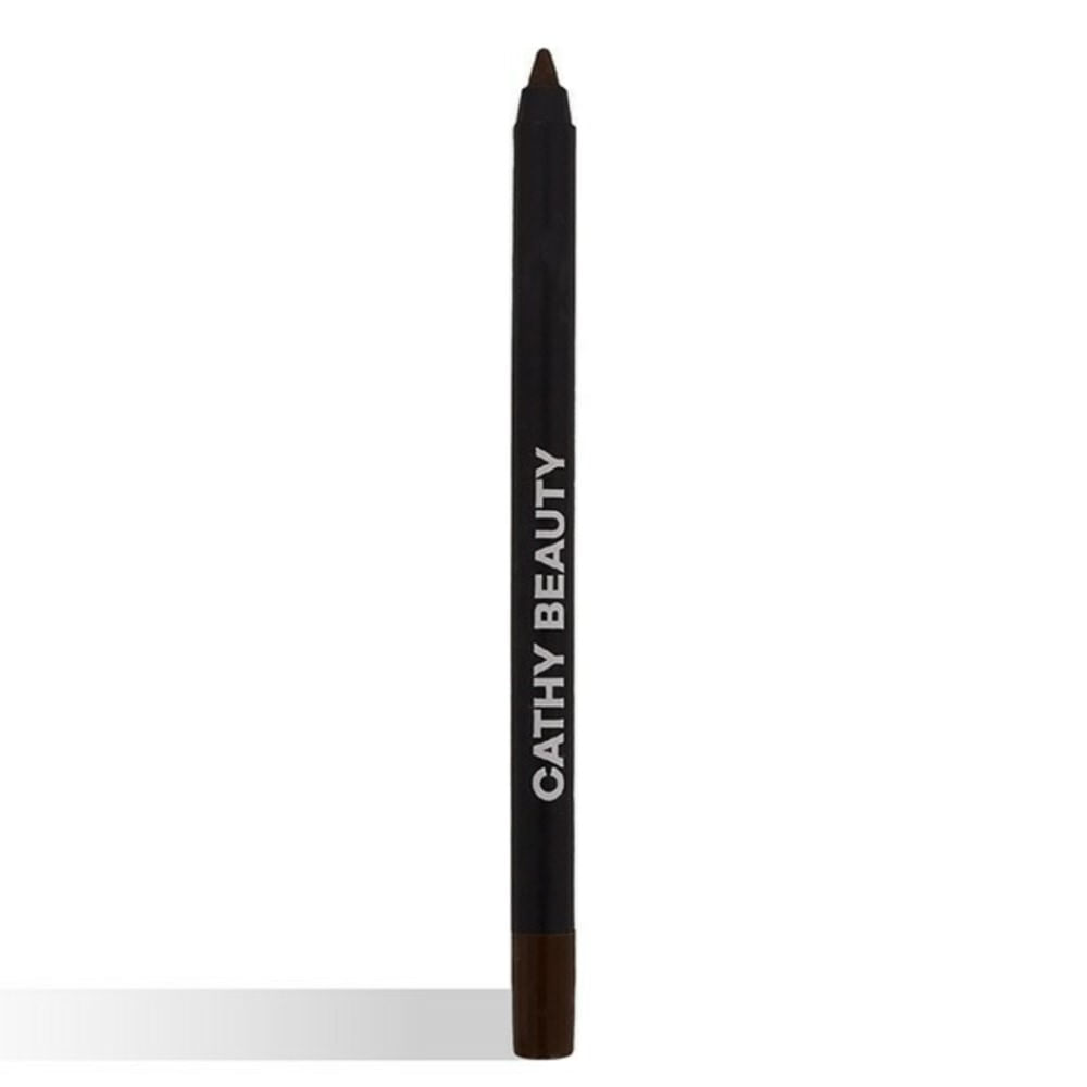 Lápis de Olhos Cathy Beauty Cateyes Cor Dark Brown 1,4g