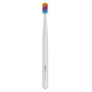 Escova Dental Kess Pro Colorful Extra Macia Cores Sortidas 1 Unidade