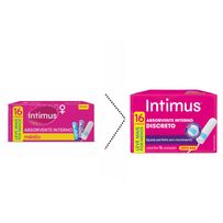 Absorvente Interno Intimus Discreto Médio 16 Unidades