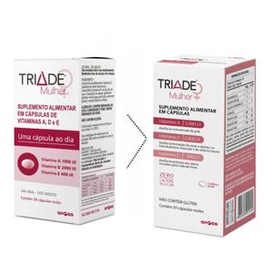 Triade Mulher 30 cápsulas