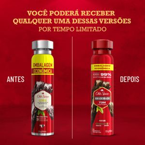 Desodorante Antitranspirante Spray Old Spice Amadeirado 200ml