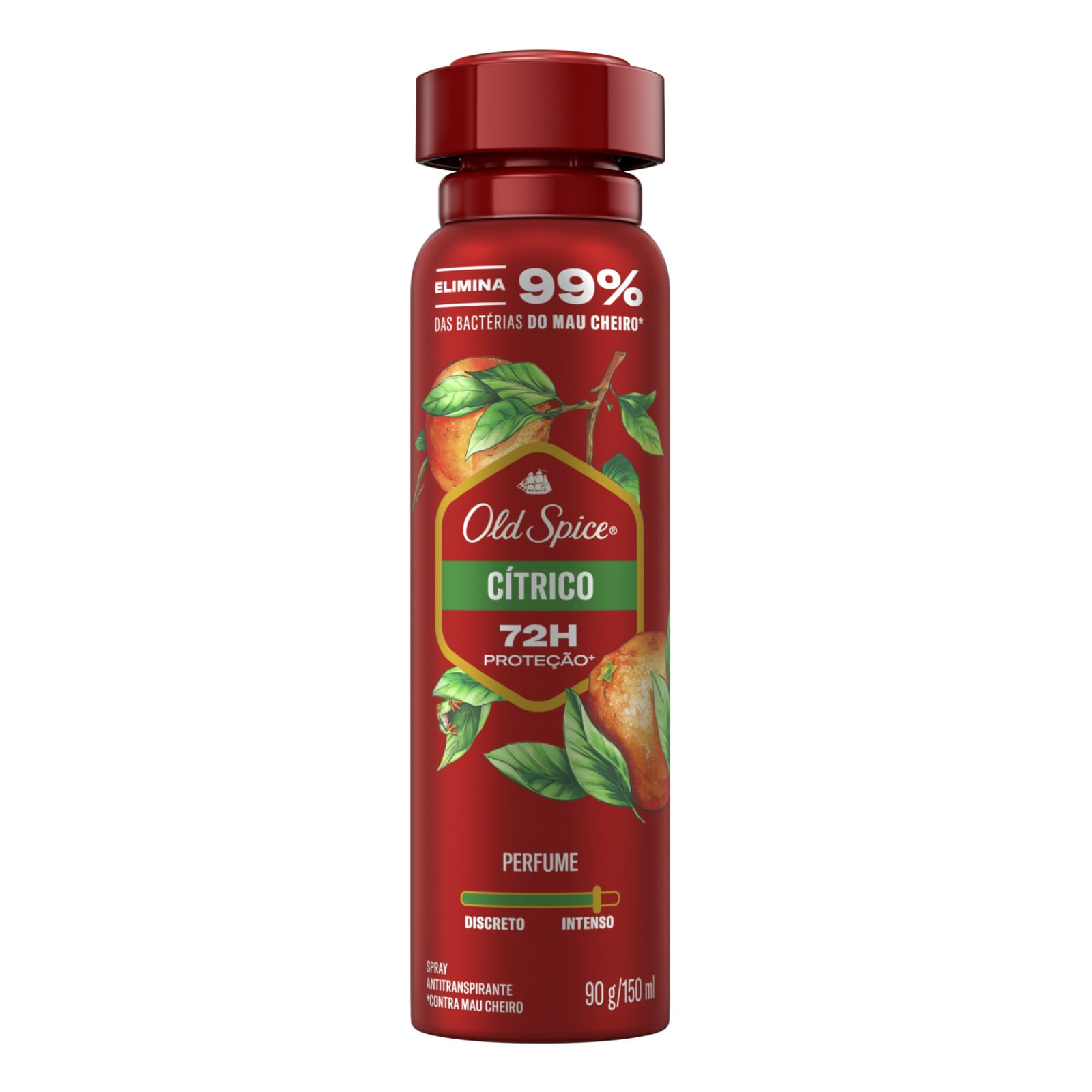Desodorante Antitranspirante Spray Old Spice Cítrico 150ml