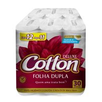 Papel higiênico Cotton FD Compacto Leve 12 Pague 11