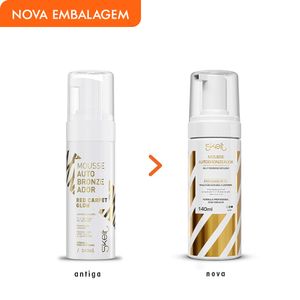 Autobronzeador Skelt Red Carpet Glow Mousse 140ml