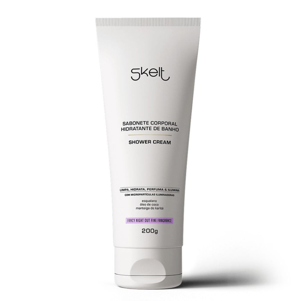 Sabonete Corporal Skelt Hidratante De Banho Shower Cream 200g