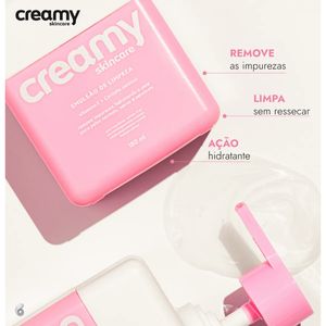 Emulsão de Limpeza Creamy 180ml