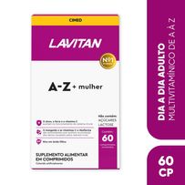 Multivitamínico Lavitan AZ Mulher 60 Comprimidos