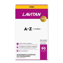 Multivitamínico Lavitan AZ Mulher 90 Comprimidos