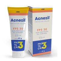 Protetor Solar Facial Acnezil Controle da Oleosidade FPS30 60g