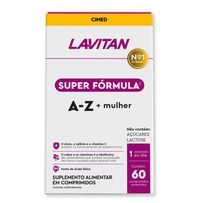 Multivitamínico Lavitan Super Fórmula AZ Mulher 60 Comprimidos