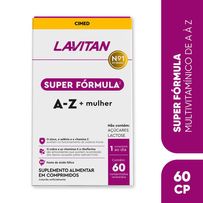 Multivitamínico Lavitan Super Fórmula AZ Mulher 60 Comprimidos