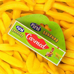 Hidratante Labial Carmed Fini Bananas Incolor 10g