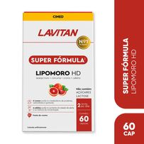 Multivitamínico Lavitan Super Fórmula Lipomoro HD 60 Cápsulas