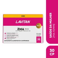 Suplemento Alimentar Lavitan ZMA Femme 30 Comprimidos