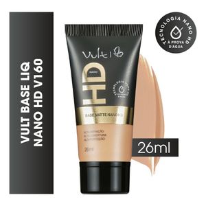 Base Matte Vult Nano Hd Cor V160 26ml