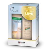 Kit Isdin Protetor Solar Fusion Water Color Cor Clara FPS60 50ml+ Micellar Solution 4 em 1 400ml