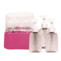 Conjunto de Viagem Ricca Case 3 Frascos