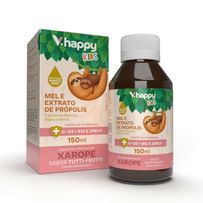 Suplemento Alimentar em Xarope V.Happy Kids Mel e Própolis Sabor Tutti-Frutti 150ml