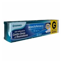 Aceclofenaco 15mg/g Germed Creme Dermatológico 30g