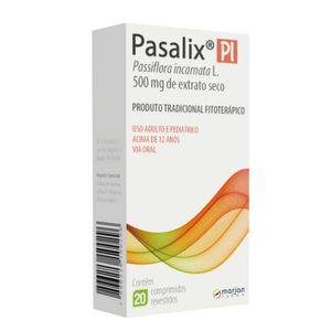 Pasalix PI 500mg Marjan 20 Comprimidos