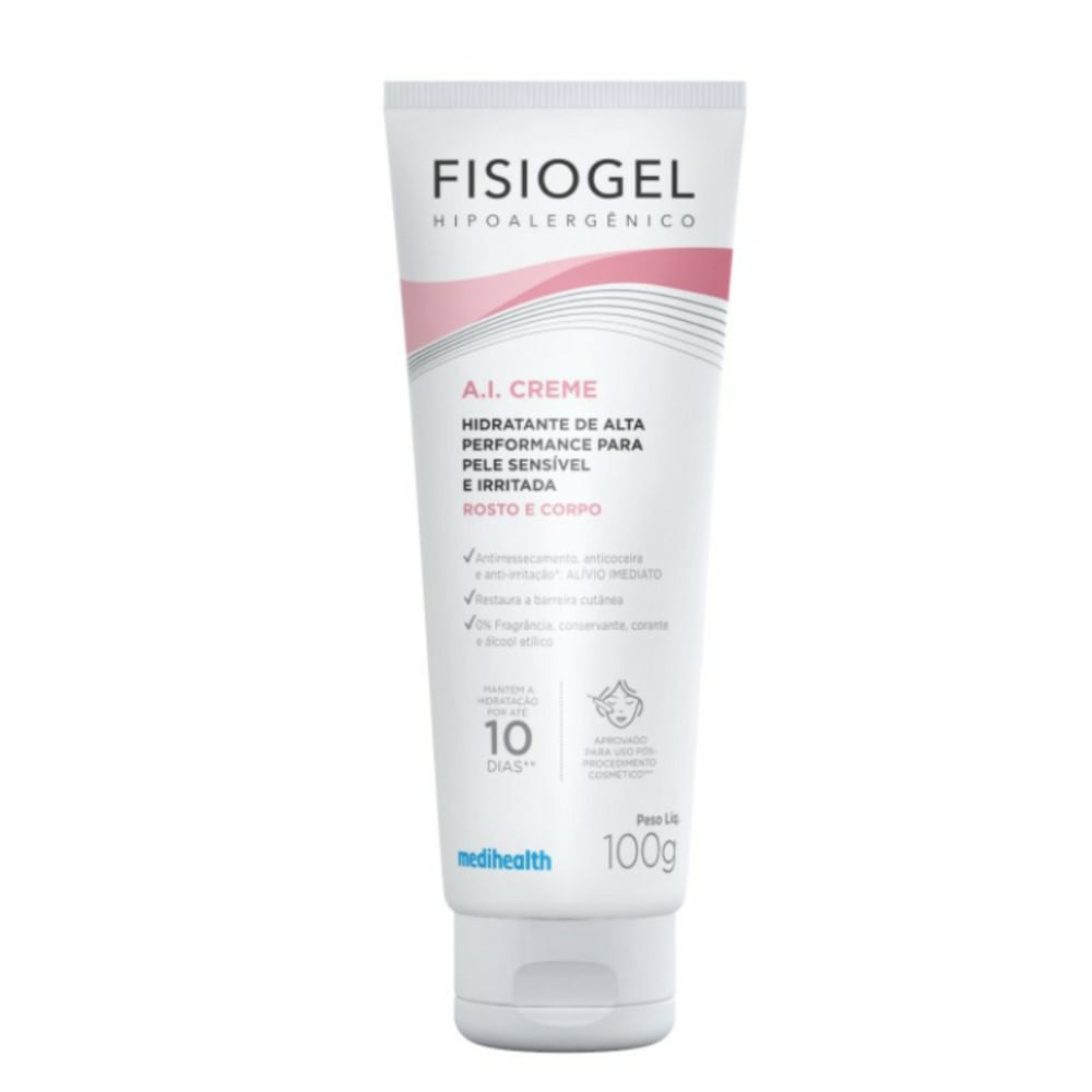 Creme Hidratante Fisiogel A.i. Ação Calmante 100ml