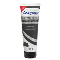 Limpeza Esfoliante Asepxia Carvão Detox 120g