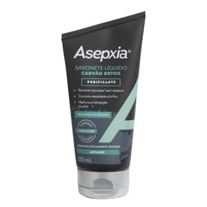 Sabonete Líquido Asepxia Carvão Detox Purificante 150ml