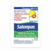 Adesivo Salonpas Pequeno 10 unidades