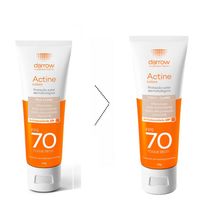 Protetor Solar Darrow Actine FPS70 Tom 1 - Claro 40g