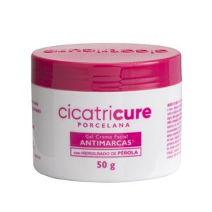 Gel Creme Facial Cicatricure Porcelana Antimarcas 50g